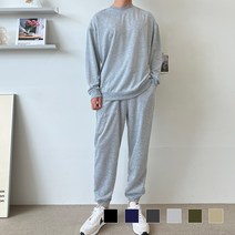 남학생 남자 집에서입는 무지 츄리닝 트레이닝복 맨투맨 조커 바지 팬츠