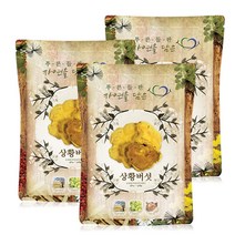 푸른들판 국내산 건조 장수 상황 버섯 원물 덩어리 차, 3개, 100g
