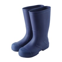 스티코 남여공용 토캡 미끄럼방지 장화 네이비 (WBM-12)