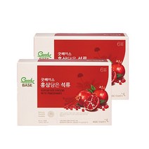 굿베이스 홍삼담은 석류 50ml 30포 X 2개