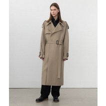 인사일런스 INSILENCE 오버사이즈 슬로시 울 트렌치 코트 BEIGE Oversize Slosh Wool Trench Coat