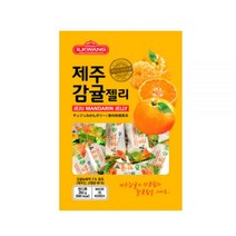 일광제과 제주 감귤 젤리 280g 6봉, 6개