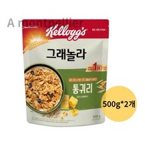 켈로그 통귀리 그래놀라, 1000g, 100개