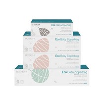마더케이 에코 아기 지퍼백 세트 mini Medium 2p Large, 1세트