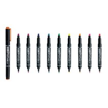 제브라 옵텍스케어 형광펜 단품 세트, 1개, 옐로우