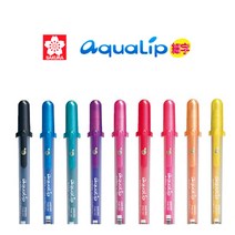 SAKURA AQUA-LIP FINE 사쿠라 아쿠아립 파인(細字) 데코펜, 849-글로시 블랙