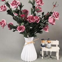 인테리어꽃병 플라스틱 화병 아크릴 북 종이학천마리 1000 달항아리 침봉꽂이 이천도자기 도양꽃 매병 레고 asdasdr*299614327wJ, E