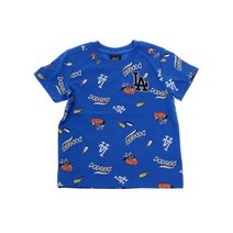 MLB 키즈 캐릭터 로고 포인트 반팔티 71TSRB831-07U