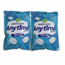 롯데제과 애니타임 185g 2봉 -