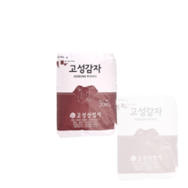 고성 감자 전분 20kg, 12개