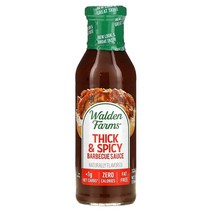 웰든 팜 진하고 매콤한 바베큐 소스 355ml(12fl oz), 355ml