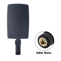2.4G 12dbi 지향성 평면 패널 와이파이 안테나 원격 제어 무선 라우터 방수 신호 2400-2500MHz, 01 Type A SMA
