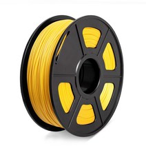 킹룬코리아 3D프린터 1.75mm PLA 필라멘트 1KG, PETG_옐로우