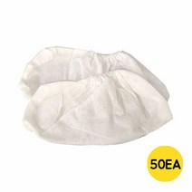 녹색 작업보호복 일회용 부직포 덧신 50개, 단품