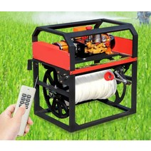 권치기 호스 롤러 정리대 리모컨 조종가능 원격 제어, 220V듀얼모터+200미m파이프+가방