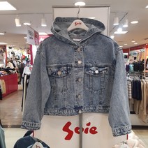 소이 안양점 **봄가을 ** 멋진 여아 크롭 후드데님 자켓 25000원!!! 주니어
