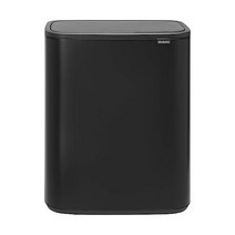 브라반티아 brabantia Brabantia BO Touch Bin 60 L 152640, Matt Black, 60 Liter