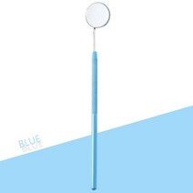 1 개 속눈썹 거울 확대 메이크업 다기능 아름다움 긴 손잡이 검사 연장 용품 화장품 도구, [08] Blue-1pc