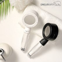 대림바스 버블미스트 필터샤워기헤드 피부보습 모공속노페물제거 녹물이물질제거 수압상승, 버블미스트 필터샤워기헤드 블랙