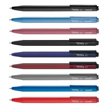 모나미 트리피스 볼펜 낱개 / 0.5mm / 0.7mm / 1.0mm / 유성볼펜 / 삼각볼펜 / 인체공학적 디자인 / 실키 잉크심을 적용 / 부드럽고 선명한 필기감, 1.0mm 블루