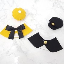 펫타임 강아지스카프 반다나 유치원&교복+모자set 케이프, 1개, 교복S