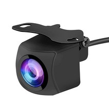 Autoeye HD 범용 백업 카메라 720P 수평 180° 시야각 방수 IP69K HD 야간 시야 거울 비거울 이미지 탈착식 가이드라인 금속 브래킷 DC12V-24V