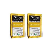 굿네이처 유기농 혈압차 20개 개별포장 2팩, Chamomile, 2 Pack
