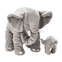 이케아 애착인형 코끼리 2종 대형 005.067.83, 단품