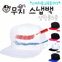 에이치플러스몰 무지 모자 스냅백 6종 ( 성인용 )그리기 미술 교육