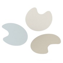 가또페로 화이트 폴 스텝 패드, 아이보리, 대형 패드