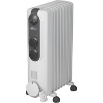 드롱기 RHJ35M0812-DG 아미칼도 오일 히터 전기 라디에이터 타이머 가정용 실내, 단품 + RHJ35M0812-DG