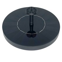 인테리어분수대 미니 태양열 분수 수영장 연못 폭포 정원 장식 야외 조류 목욕 태양광 발전 플로팅 워터, PQ