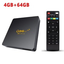 새로운 Q96 L1 스마트 TV 박스 안드로이드 10 Amlogic S905L2 쿼드 코어 24G 와이파이 4K UHD 셋톱 박스 4GB 64GB 플레이어 H265 스마트 IPTV, 8.영국 플러그  4GB64GB