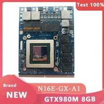 GTX980M GTX 980M N16E-GX-A1 비디오 Vga 그래픽 카드 MSI GT60 DELL M15X Clevo P150HM, 01 DELL