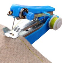 휴대용 미니 전동 재봉틀 가정용 미싱 Portable Sewing Machine Handheld Device Manual Easy To Operate For Beginners, 단일옵션