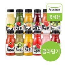 [풀무원] 아임리얼 주스 190ml 12종 골라담기 (딸기 수박 오렌지 그린키위 외), 07. 케일앤키위