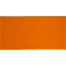 타일닷컴 100x200 직사각 컬러 타일, 9. 유광 오렌지