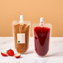 투명 스파우트 파우치 50매 150ml 200ml 300ml, 200ml(50매), & 9파이, 1개