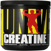 Universal Nutrition 크레아틴 Unflavored 500g 산양유단백질분말 베어벨스 노익스부스터 아이언맥스 컴뱃100%웨이 남성호르몬 마이프로틴아이솔레이트, 1개, 1