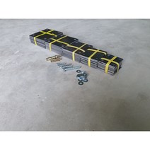 스틸 베이스판 앙카플레이트 평철 6T8T9T11T12T (아연도금 스텐 용융) 국내생산, 100×100, 1개