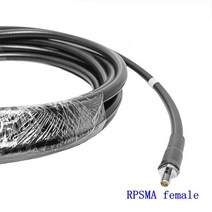 LMR400 동축 케이블 RPSMA 암 수 플러그 커넥터 RF 피그테일 안테나 라디오 15cm 20cm 10m, 02 20CM
