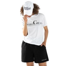 [비치스앤크림] HEALTH AND WELLNESS SHORT SLEEVES-WHITE