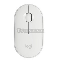 로지텍m350 다이소 블루투스 무선 마우스 코리아 무소음 카카오 게이밍 Logitech Pebble m350 (Bluetooth 또는 USB 포함) 노트북 PC 및 Mac용, 하얀