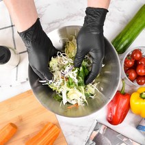 핸드메이트 두꺼운 고중량 니트릴장갑 100매, 파랑/S