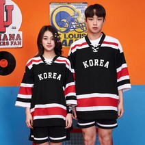 반티콜 아이스하키 블랙, 특대(등별명+번호포함)