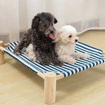 버디캣 피크닉 강아지 고양이 해먹 침대 원목, 핑크 리필