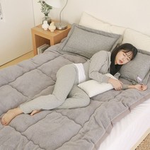 양면 자가발열토퍼 통기성토퍼 4계절