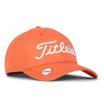 타이틀리스트(Titleist) 남성 골프 모자 플레이어 퍼포먼스 볼 마커 캡 HJ22CCM RDBK, 프레임  화이트