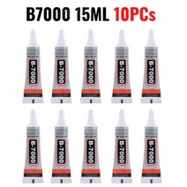 (BRAVI) All-purpose Repair Glue 슈퍼 접착제 금속 세라믹 플라스틱 유리 접착, B7000 15ML 10PCs