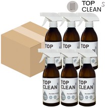 탑크린S 에탄올소독제 어린이용품(특수목적용) 살균소독제 뿌리는소독제 500ML, 탑크린S 에탄올 소독제 500ML(6)